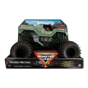 Monster Jam Soldier Fortune 1:24 Die-Cast Truck New Sealed Working Suspension